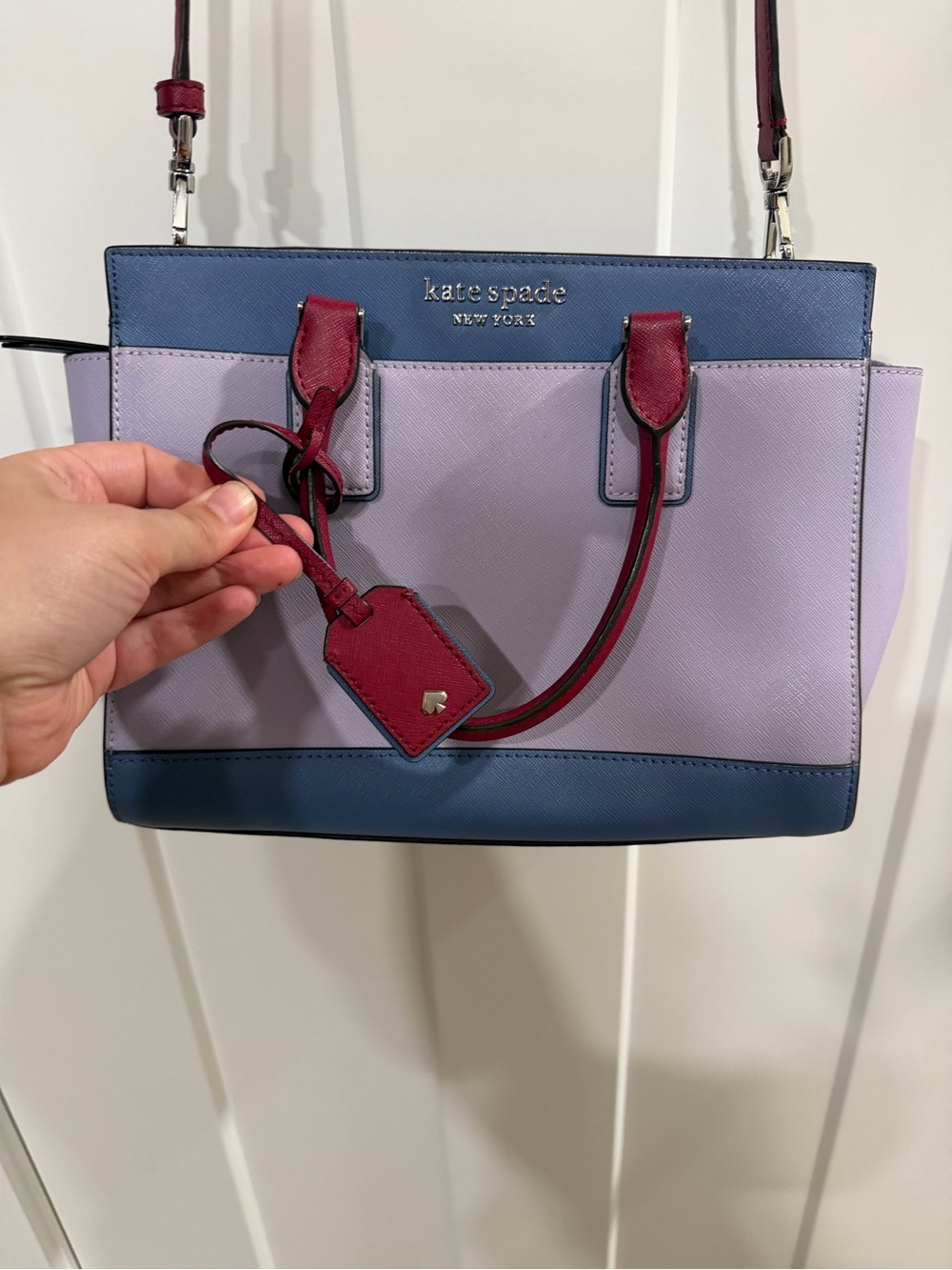 Kate Spade Cameron Satchel in Frozen Lilac Multi